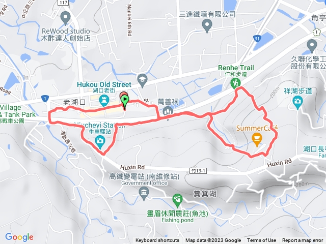 仁和、金獅、漢卿步道