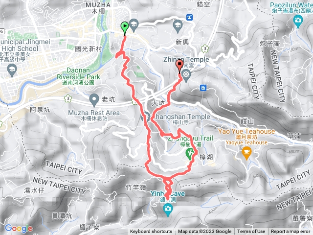 飛龍步道-樟湖步道-茶葉古道-指南國小步道