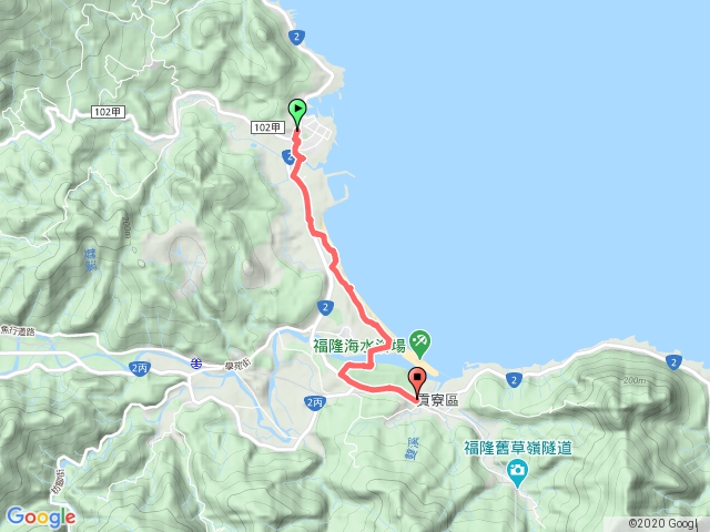 淡蘭古道北路～楊廷理古道(澳底站—福隆火車站）1090509