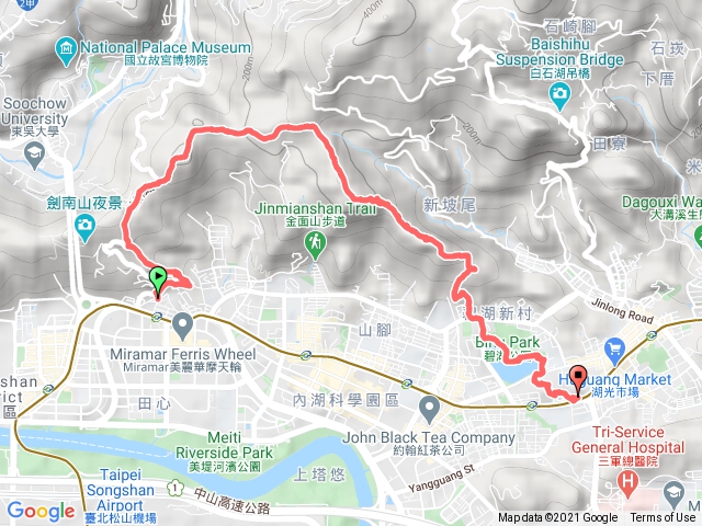 格物台-金面山-獅頭山-郭子儀紀念館