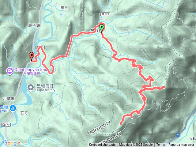 南179-1路線登小林山順走大烏山及淑女峰20251204