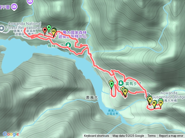 奧萬大國家森林遊樂區步道健走20251116預覽圖