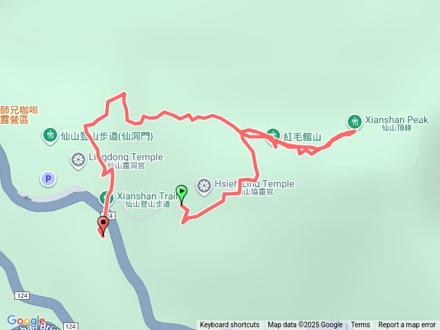 2025-9-6小百岳仙山0型縱走