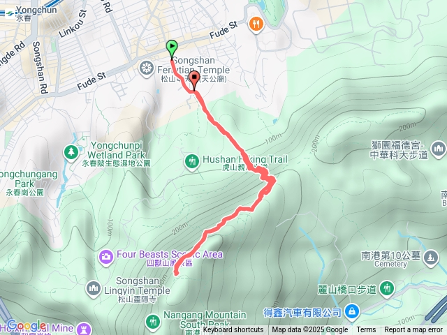 虎山到九五峰預覽圖