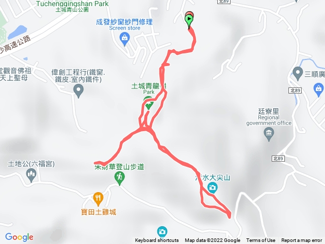 土城區青龍嶺大尖山