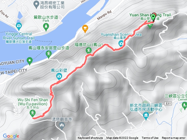 20220827 鳶山-彩壁-五十分山來回