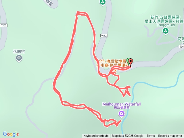 梅后蔓瀑布頂+瀑布底