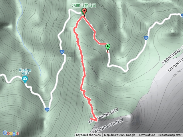 20230225塔關山登山步道