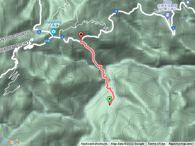 【奇萊北壁下屏風】D3 屏風松針營地-大禹嶺登山口