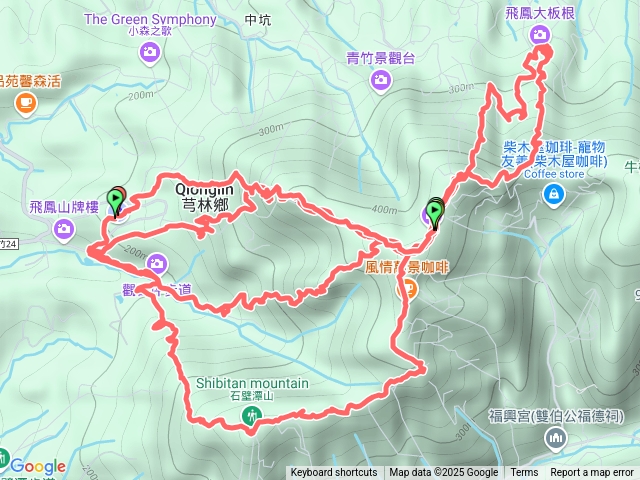 三進中坑山(大板根)