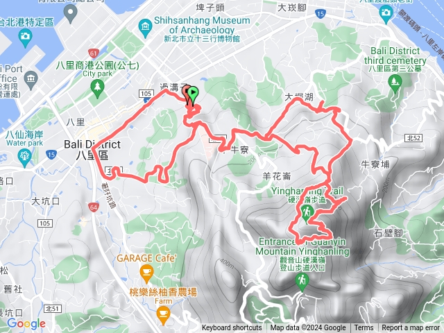 1130220 八里越野11+5k試跑（龜馬山真慶宮起登）