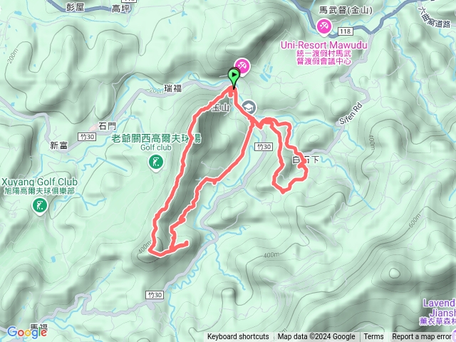 2024-09-28關西赤柯山，赤柯山南峰，東獅頭山O形，順撿關西玉山預覽圖