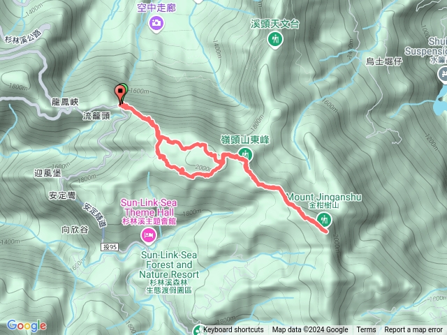 留龍頭上金柑樹山（順訪忘憂森林）預覽圖