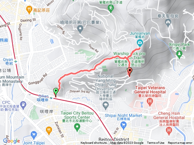 奇岩西-奇岩山-淇哩岸山-軍艦岩