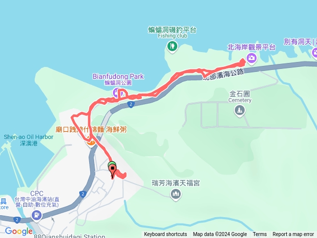 蝙蝠洞海濱步道預覽圖