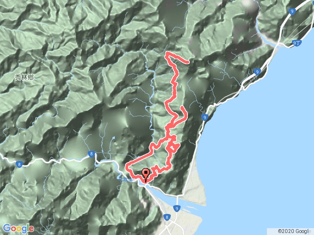 砂卡噹三雄立霧山千里眼山清水大山
