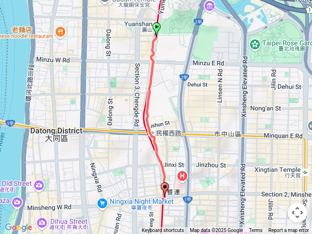 捷運線行公園