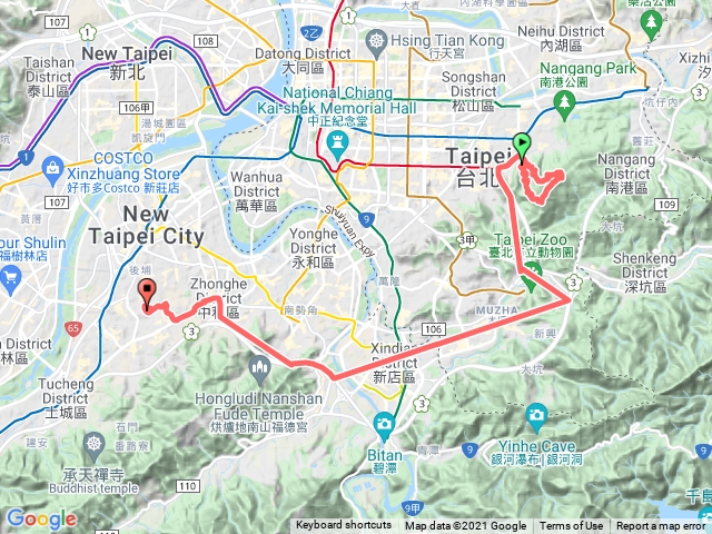 1101020南港山登山體驗課