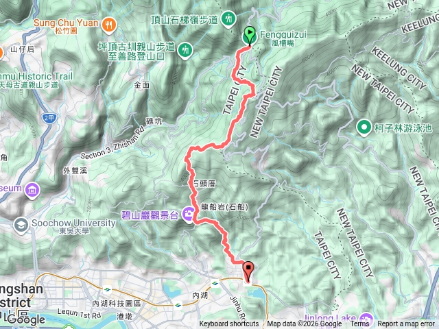 臺北大縱走第4段預覽圖