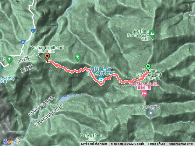 玉山主峰(下山）