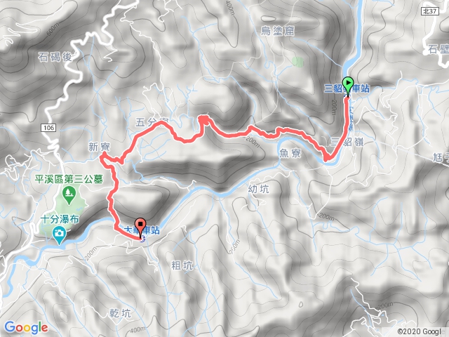 三貂嶺瀑布群登山步道