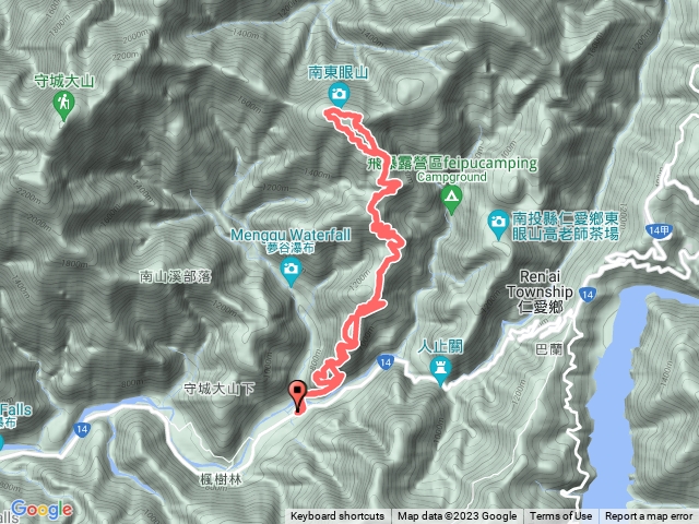 2023.4.11.產道口全家↔️南東眼山