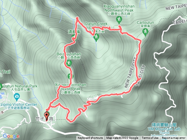 小觀音山 大O 台北抹茶山