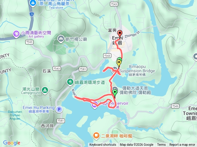 落羽松季_峨眉湖環湖步道預覽圖