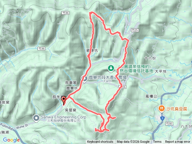 20260119飛沙縱走東段加碼9連峰大O走預覽圖