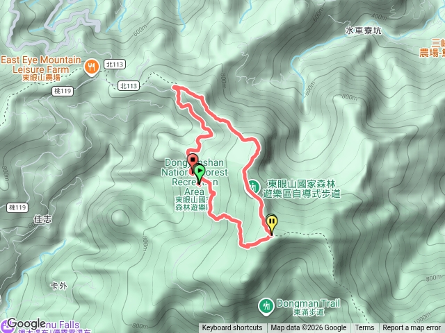 東眼山志繼山環線預覽圖