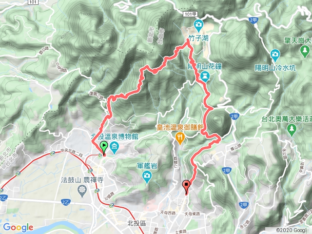 20200906-白宮,永春寮,中正山,竹子湖,青春嶺,橫嶺,天母古道