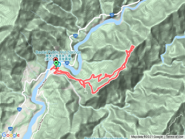 2021- 01-10高雄寶來原林古道登美瓏山賞梅趣