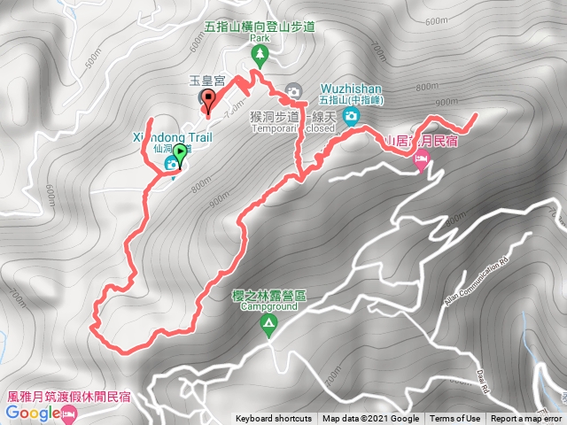 大隘山 _ 五指山連走 _猴洞一天線