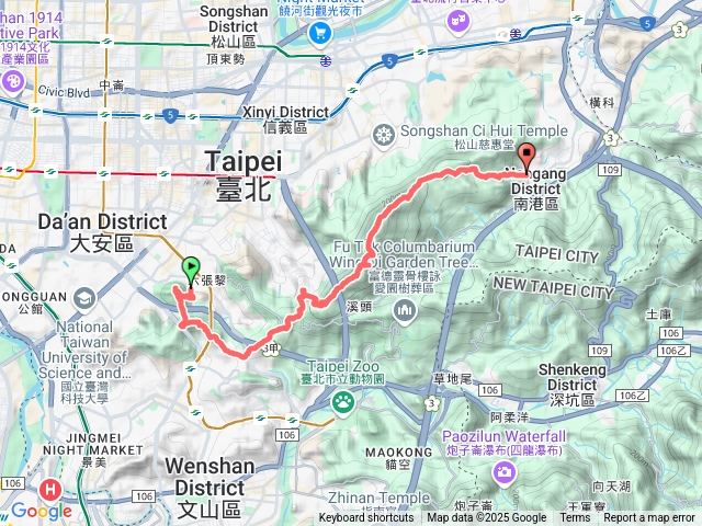 台北大縱走第六段