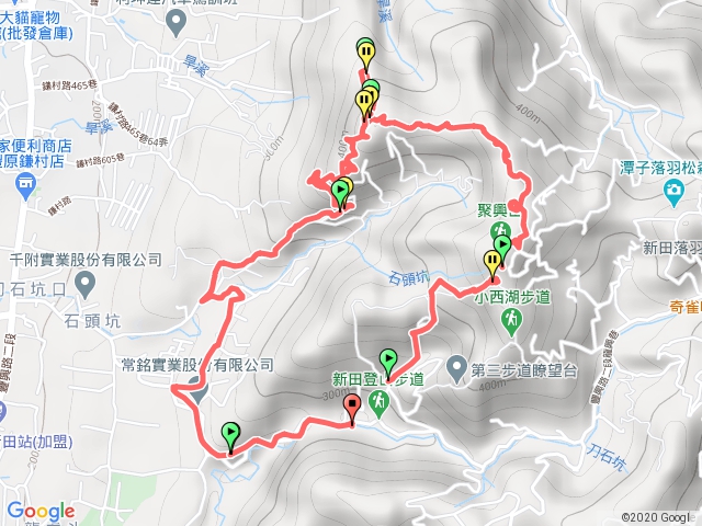 聚興山縱走林牛山