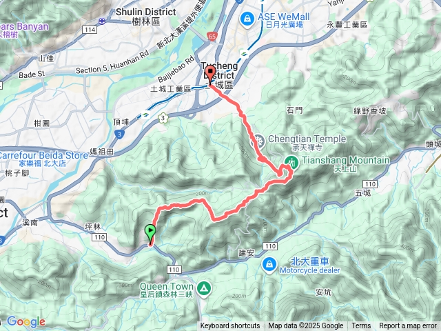2025微笑山線大縱走尋寶集章任務微笑山線：【天上山系】望月亭桐花段202509291557