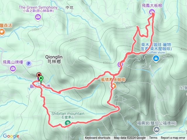 飛鳳山-觀日坪古道-大小板根