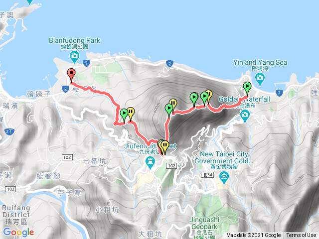 基隆山東西陵大縱走