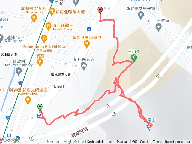 新店獅頭山（小獅山）步道