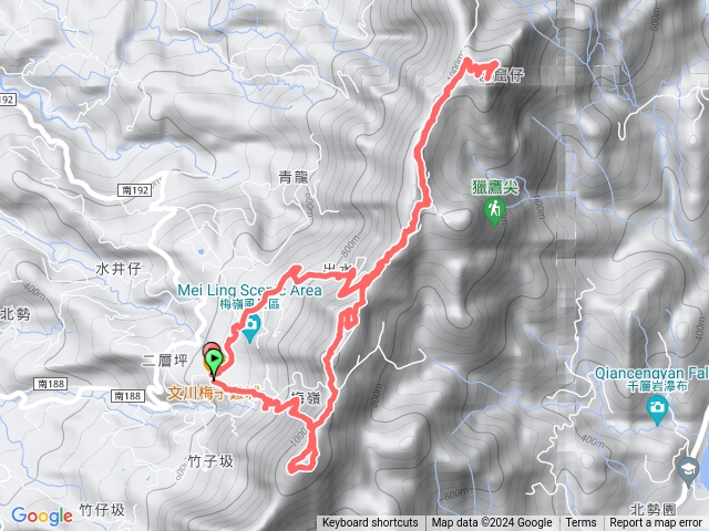 20240213梅嶺竹子尖山、難山