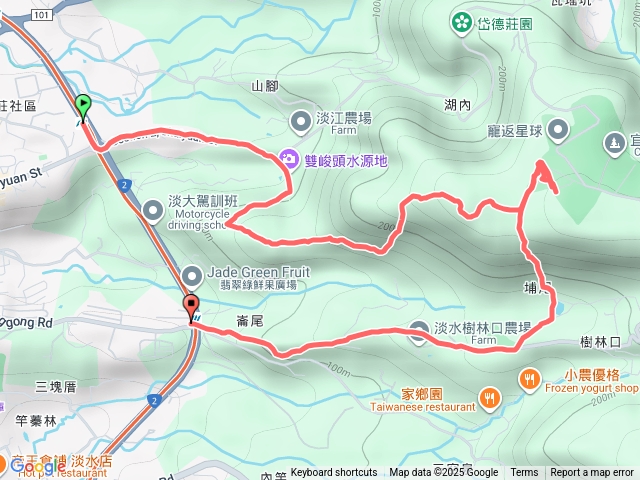 淡水虎頭山、興華坑山