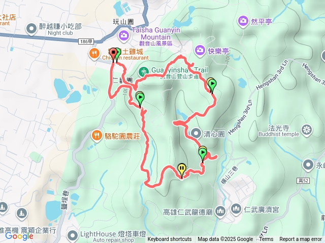 高雄大社觀音山九連峰預覽圖