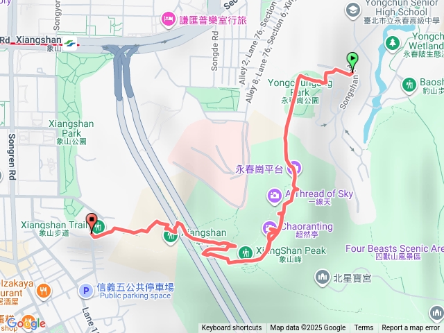 永春崗到象山預覽圖