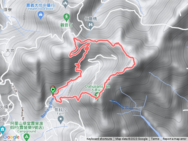 大湖尖石山-天雲山-文峰山O型預覽圖