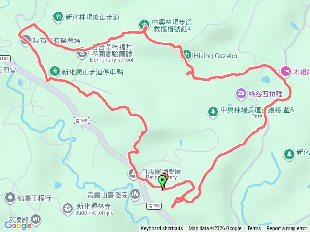 新化林場後山O繞