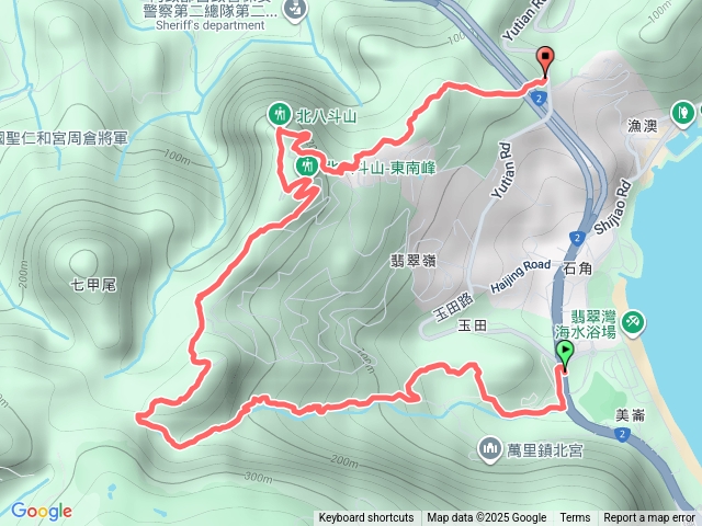 翡翠灣-玉田古道-北八斗山-仁愛之家