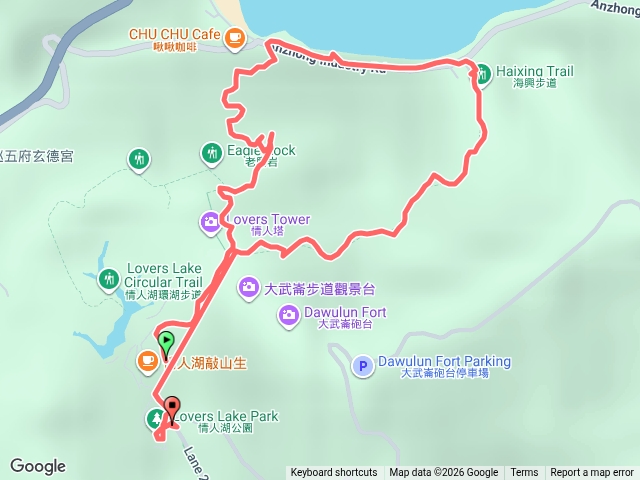 情人湖環山步道外木山濱海步道海興步道預覽圖