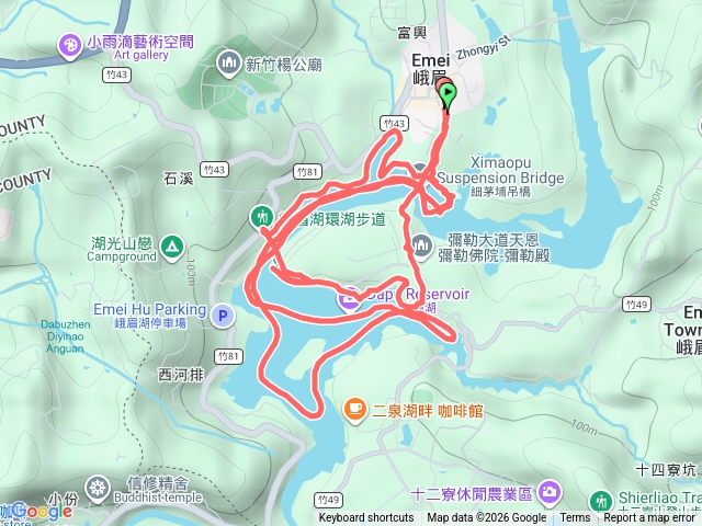 新竹峨嵋 峨眉湖遊船+環湖步道預覽圖