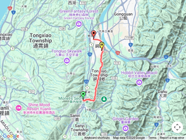 三員縱走（三義銅羅）車站