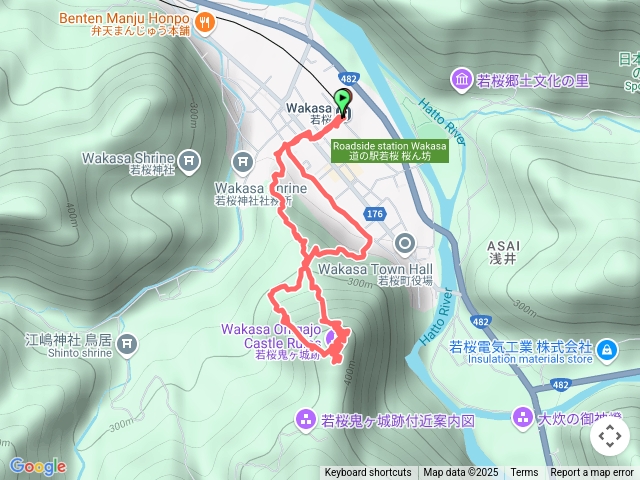 日本續100名城-若櫻鬼之城(鶴尾山)